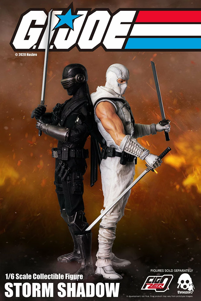 Promo 🥰 Storm Shadow Sixth Scale Figure By Threezero G.I. Joe 👏 11 Storm Shadow Sixth Scale Figure By Threezero G.I. Joe