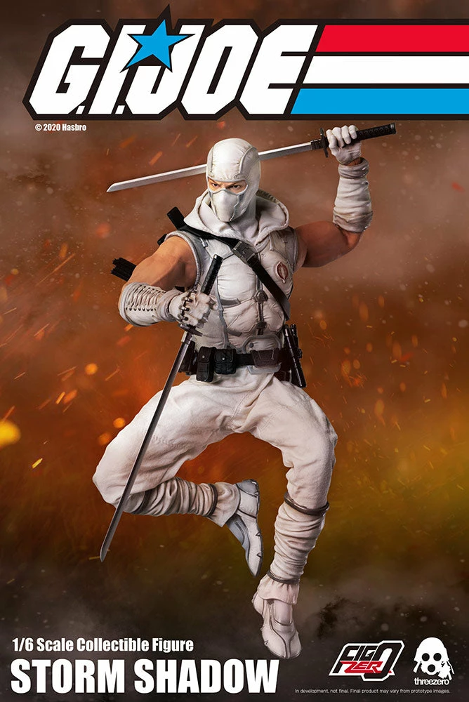 Promo 🥰 Storm Shadow Sixth Scale Figure By Threezero G.I. Joe 👏 8 Storm Shadow Sixth Scale Figure By Threezero G.I. Joe