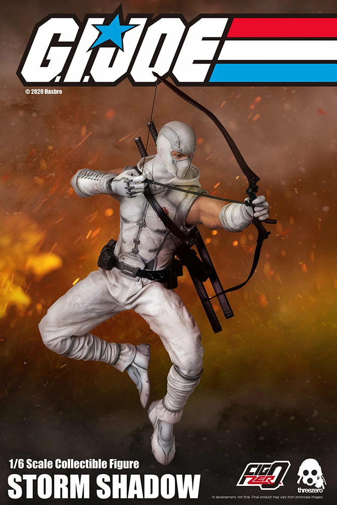 Promo 🥰 Storm Shadow Sixth Scale Figure By Threezero G.I. Joe 👏 7 Storm Shadow Sixth Scale Figure By Threezero G.I. Joe