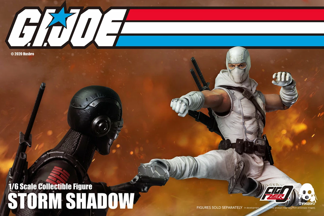 Promo 🥰 Storm Shadow Sixth Scale Figure By Threezero G.I. Joe 👏 12 Storm Shadow Sixth Scale Figure By Threezero G.I. Joe