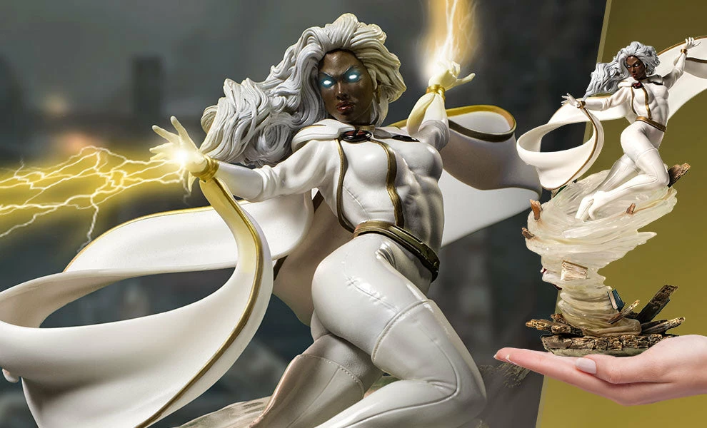 Hot Sale 👏 Storm 1:10 Scale Statue By Iron Studios Art Scale 1:10 - Battle Diorama Series - Marvel Comics X-Men 👏 1 Storm 1:10 Scale Statue By Iron Studios Art Scale 1:10 - Battle Diorama Series - Marvel Comics X-Men