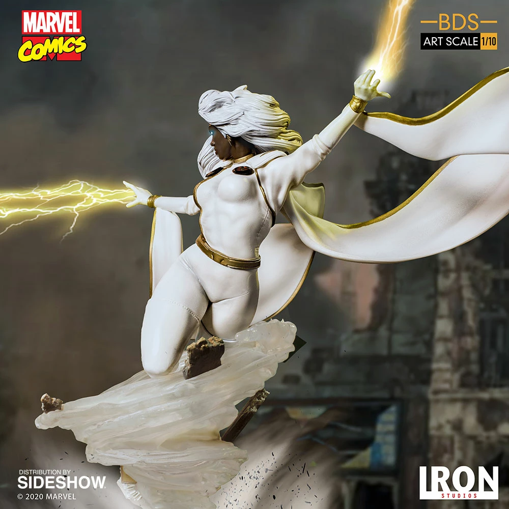 Hot Sale 👏 Storm 1:10 Scale Statue By Iron Studios Art Scale 1:10 - Battle Diorama Series - Marvel Comics X-Men 👏 2 Storm 1:10 Scale Statue By Iron Studios Art Scale 1:10 - Battle Diorama Series - Marvel Comics X-Men