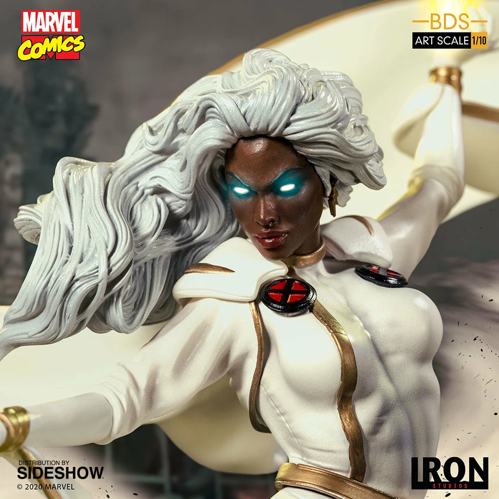 Hot Sale 👏 Storm 1:10 Scale Statue By Iron Studios Art Scale 1:10 - Battle Diorama Series - Marvel Comics X-Men 👏 13 Storm 1:10 Scale Statue By Iron Studios Art Scale 1:10 - Battle Diorama Series - Marvel Comics X-Men