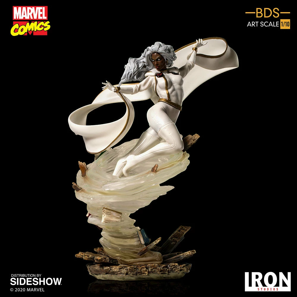 Hot Sale 👏 Storm 1:10 Scale Statue By Iron Studios Art Scale 1:10 - Battle Diorama Series - Marvel Comics X-Men 👏 7 Storm 1:10 Scale Statue By Iron Studios Art Scale 1:10 - Battle Diorama Series - Marvel Comics X-Men
