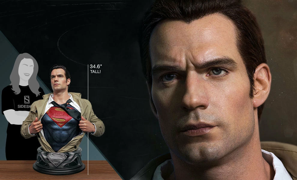 Outlet 🤩 Superman Life-Size Bust By Infinity Studio DC Comics 👏 1 Superman Life-Size Bust By Infinity Studio DC Comics