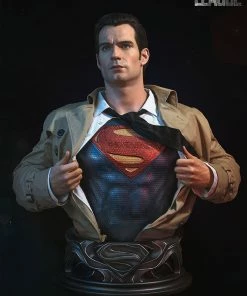Outlet 🤩 Superman Life-Size Bust By Infinity Studio DC Comics 👏 26 Superman Life-Size Bust By Infinity Studio DC Comics