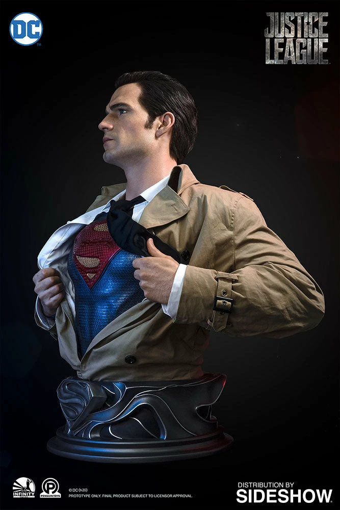 Outlet 🤩 Superman Life-Size Bust By Infinity Studio DC Comics 👏 12 Superman Life-Size Bust By Infinity Studio DC Comics