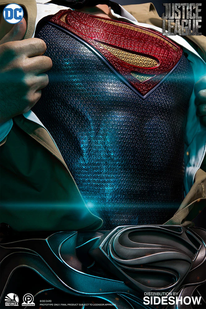 Outlet 🤩 Superman Life-Size Bust By Infinity Studio DC Comics 👏 15 Superman Life-Size Bust By Infinity Studio DC Comics