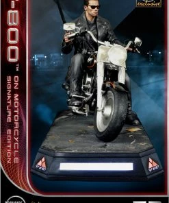 Best Sale ✔️ SIDESHOW COLLECTIBLES Terminator T-800 On Motorcycle Statue By DarkSide Collectibles Studio 1:4 Scale - Limited Signature Edition ⌛ 14 SIDESHOW COLLECTIBLES Terminator T-800 On Motorcycle Statue By DarkSide Collectibles Studio 1:4 Scale - Limited Signature Edition