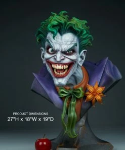 LIFE SIZED STATUES PROPS The Joker™ Life-Size Bust By Sideshow Collectibles DC Comics