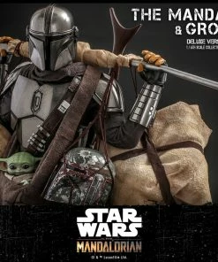 Hot Toys The Mandalorian™ And Grogu™ Sixth Scale Figure Set
