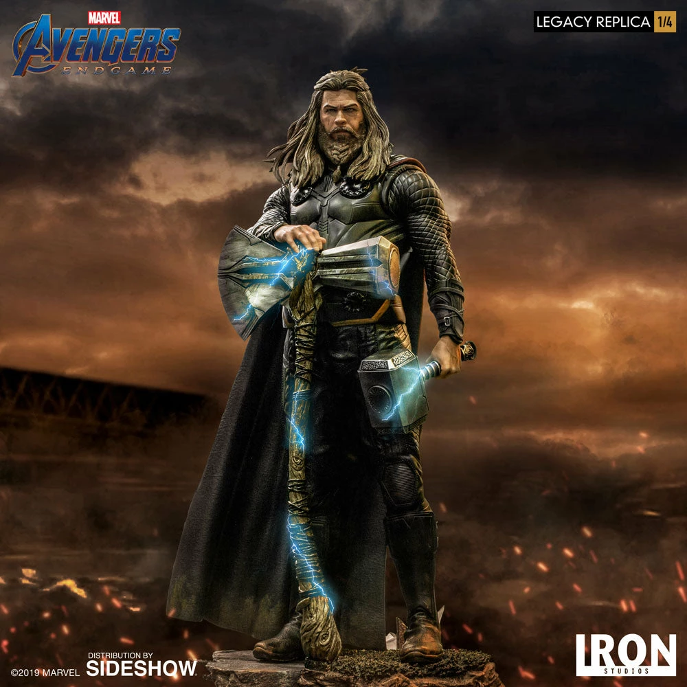 Deals 😉 Thor Statue By Iron Studios Avengers: Endgame - 1:4 Legacy Replica By Iron Studios ❤️ 4 Thor Statue By Iron Studios Avengers: Endgame - 1:4 Legacy Replica By Iron Studios