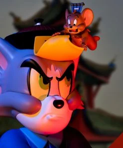 Premium Collection Tom And Jerry Chinese Vampire Collectible Figure By Soap Studio