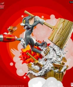 Tom & Jerry Statue By Iron Studios Prime Scale 1:3