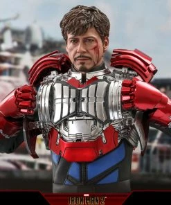 Best deal 🥰 Tony Stark (Mark V Suit Up Version) Deluxe Sixth Scale Figure By Hot Toys Movie Masterpiece Series – Iron Man 2 ❤️ 25 Tony Stark (Mark V Suit Up Version) Deluxe Sixth Scale Figure By Hot Toys Movie Masterpiece Series – Iron Man 2
