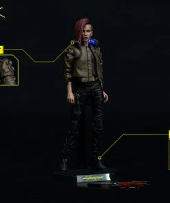 V Female And Yaiba Kusanagi Sixth Scale Figure Set By PureArts Cyberpunk 2077