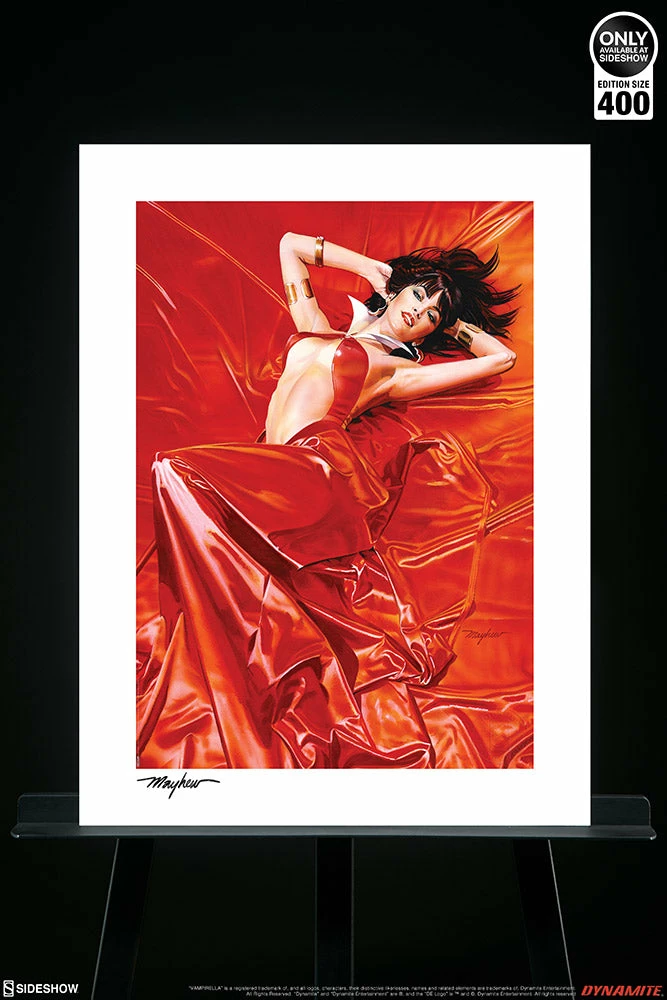 Best Sale ❤️ Vampirella: Roses For The Dead Fine Art Print By Renowned Comic Book Artist Mike Mayhew. Art Print By Sideshow Collectibles Art Work Murals & Prints 🎉 2 Vampirella: Roses For The Dead Fine Art Print By Renowned Comic Book Artist Mike Mayhew. Art Print By Sideshow Collectibles Art Work Murals & Prints