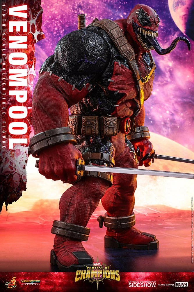 Cheapest ⭐ Hot Pop Cultures Store Venompool (Special Edition) Sixth Scale Figure By Hot Toys Video Game Masterpiece Series - Marvel Contest Of Champions 👏 7 Hot Pop Cultures Store Venompool (Special Edition) Sixth Scale Figure By Hot Toys Video Game Masterpiece Series - Marvel Contest Of Champions