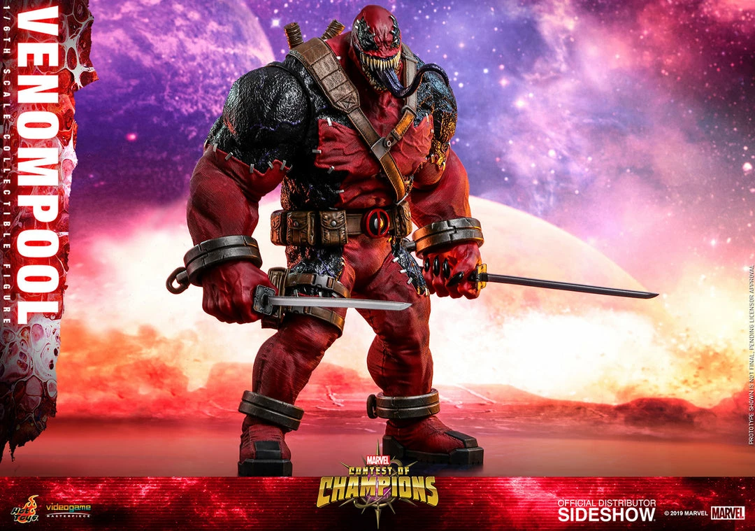 Cheapest ⭐ Hot Pop Cultures Store Venompool (Special Edition) Sixth Scale Figure By Hot Toys Video Game Masterpiece Series - Marvel Contest Of Champions 👏 9 Hot Pop Cultures Store Venompool (Special Edition) Sixth Scale Figure By Hot Toys Video Game Masterpiece Series - Marvel Contest Of Champions