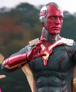 Avengers Earth's Heroes Vision Sixth Scale Figure By Hot Toys Television Masterpiece Series - WandaVision