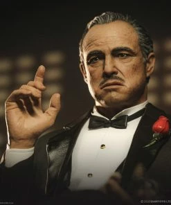 Hot Pop Stars And Celebrity's Vito Andolini Corleone (1972) Statue By Damtoys The Godfather