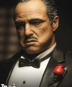 Hot Pop Stars And Celebrity's Vito Andolini Corleone (1972) Statue By Damtoys The Godfather