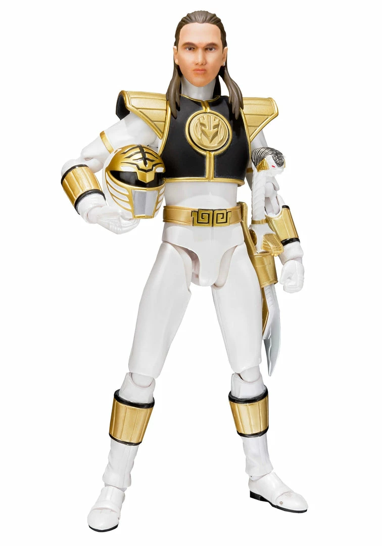 Budget ❤️ Power Ranger White Ranger S. H. Figuarts Bandai Tamashii Nations Action Figure BANDAI COLLECTIBLES 🥰 4 Power Ranger White Ranger S. H. Figuarts Bandai Tamashii Nations Action Figure BANDAI COLLECTIBLES