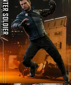 Winter Soldier Sixth Scale Figure By Hot Toys Television Masterpiece Series - The Falcon And The Winter Soldier Avengers Earth's Heroes