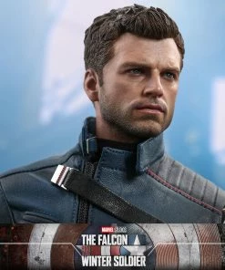 Winter Soldier Sixth Scale Figure By Hot Toys Television Masterpiece Series - The Falcon And The Winter Soldier Avengers Earth's Heroes