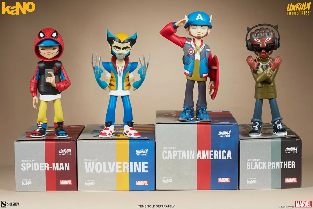 Promo š Wolverine Designer Collectible Toy By Unruly Industries⢠By KaNO X-Men š 19 Wolverine Designer Collectible Toy By Unruly Industries⢠By KaNO X-Men