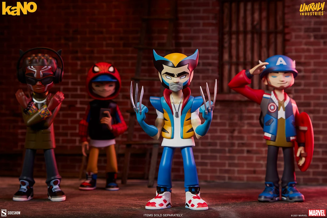 Promo š Wolverine Designer Collectible Toy By Unruly Industries⢠By KaNO X-Men š 17 Wolverine Designer Collectible Toy By Unruly Industries⢠By KaNO X-Men