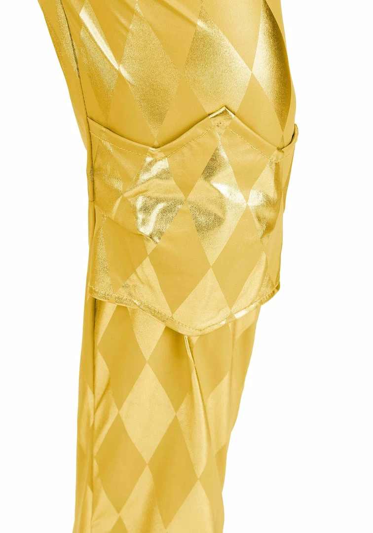 Top 10 ๐ DC Comics Costumes Cosplay, ๐งจ Halloween Costumes Women's Harley Quinn Gold Overalls Costume โ๏ธ 7 DC Comics Costumes Cosplay, Halloween Costumes Women's Harley Quinn Gold Overalls Costume