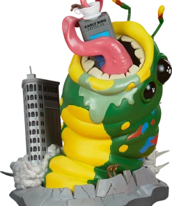 Wrath Of Wormzilla! Designer Collectible Toy By Unruly Industries™ By Mike "Poopbird" Groves