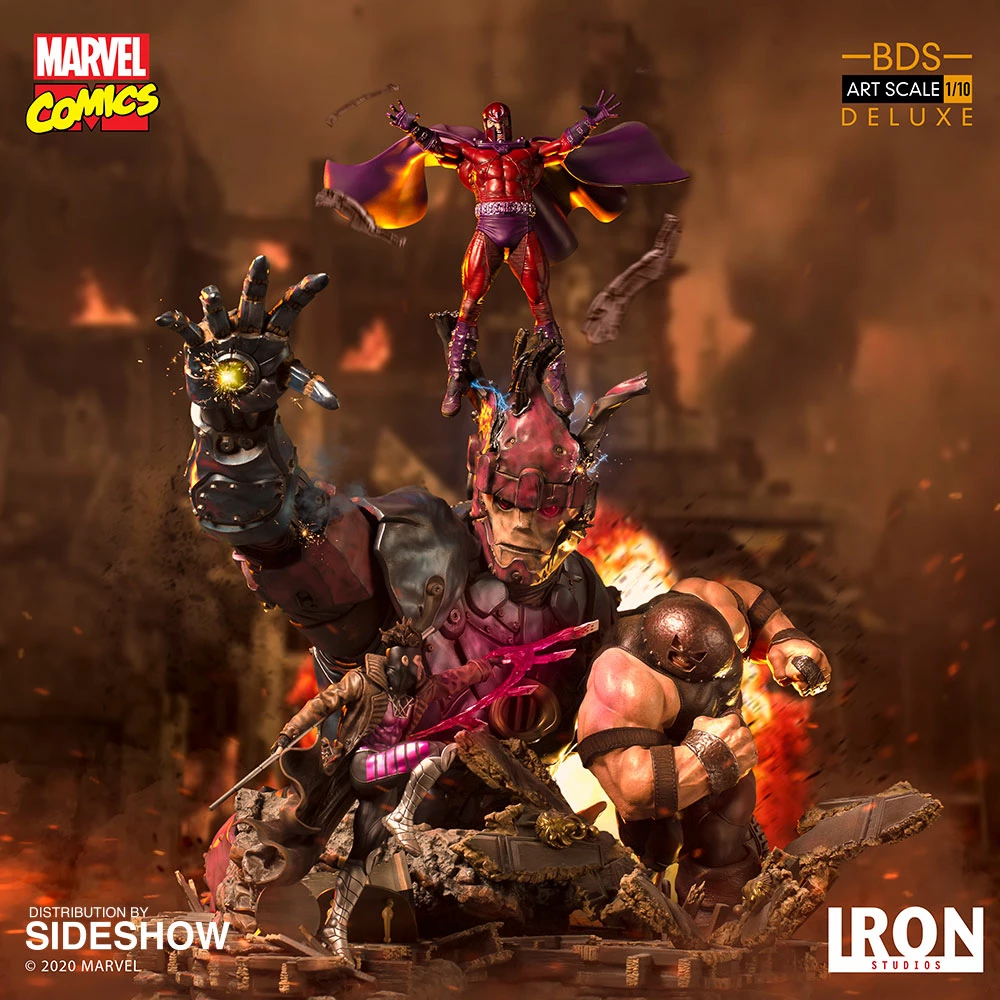 Best Pirce ❤️ X-Men VS Sentinel #2 (Deluxe) 1:10 Scale Statue By Iron Studios Art Scale 1:10 - Battle Diorama Series - Marvel Comics 🧨 4 X-Men VS Sentinel #2 (Deluxe) 1:10 Scale Statue By Iron Studios Art Scale 1:10 - Battle Diorama Series - Marvel Comics